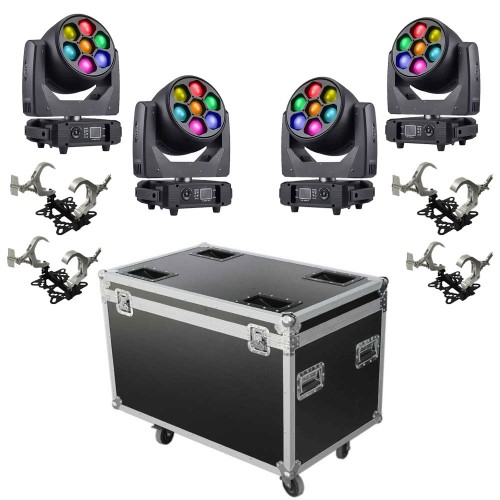 SET4* 7x40W Mov.Head