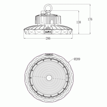 תאורת מחסן / אנגר