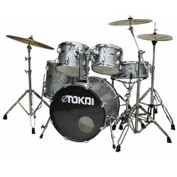 מערכת תופים Sparkle Silver