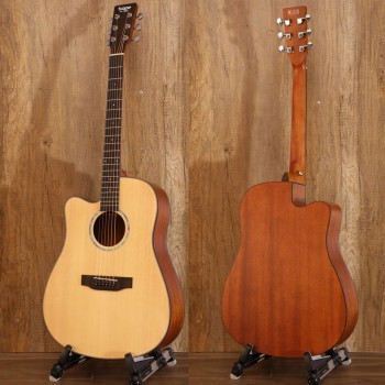 גיטרה אקוסטית שמאלית