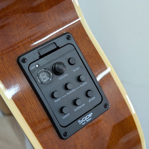 גיטרה אקוסטית מוגברת 40"