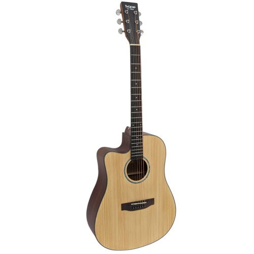 גיטרה אקוסטית שמאלית