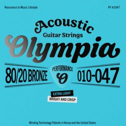 סט מיתרים לאקוסטית 0.10