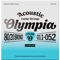 סט מיתרים לגיטרה אקוסטית 0.11 סט מיתרים לגיטרה אקוסטית 0.11