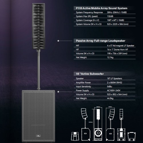 Mobile Array Sound System