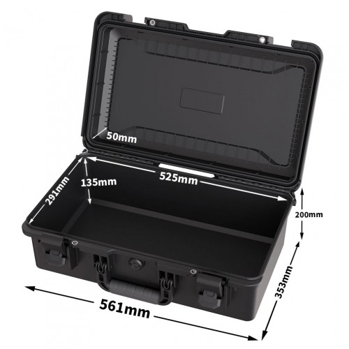 קייס פלסטיק 56*35*18 ס"מ קייס פלסטיק 56*35*18 ס"מ