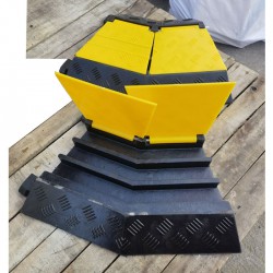 מדרך כבל שלושה תאים 45°