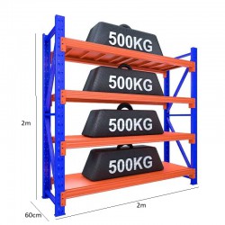 מדפים 500 ק"ג*4