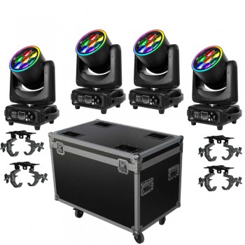Set*4pcs 7*40W Zoom