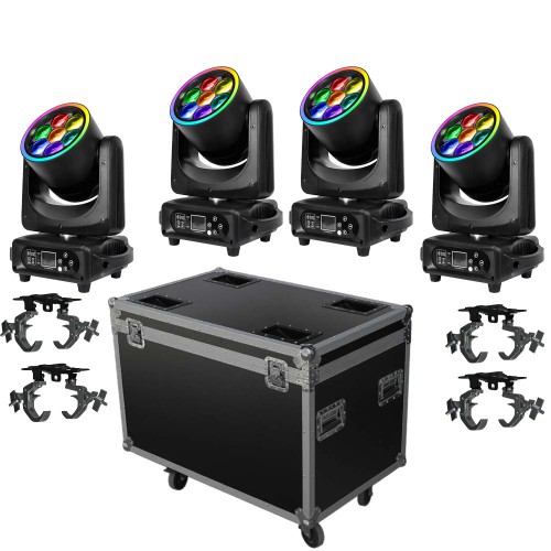 Set*4pcs 7*40W Zoom