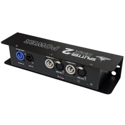 2-Way DMX & Power Splitter