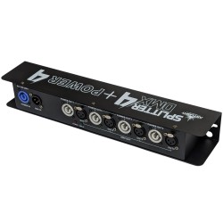 4-Way DMX & Power Splitter