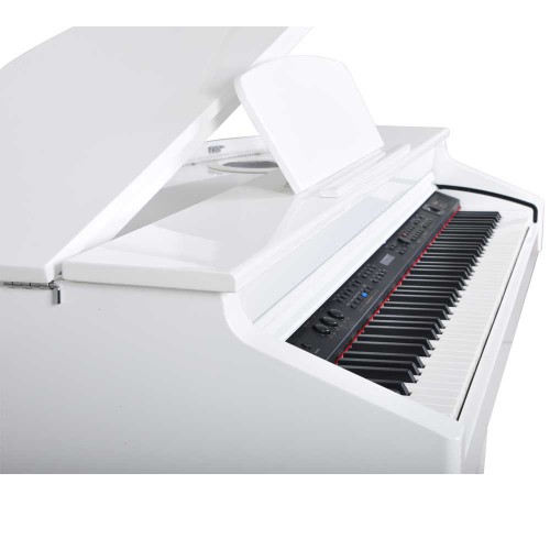 פסנתר כנף לבן חשמלי