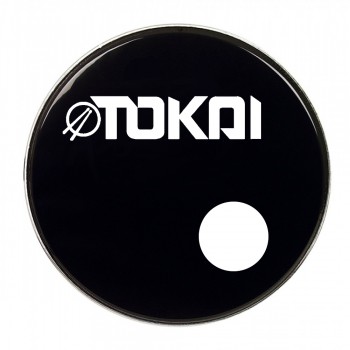 עור בס 20" שחור