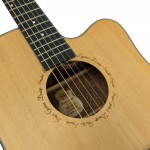 גיטרה אקוסטית מוגברת גיטרה אקוסטית מוגברת