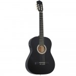 גיטרה קלאסית מוגברת עם תיק