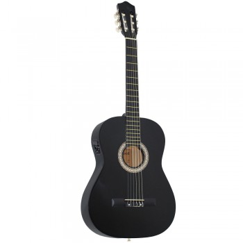 גיטרה קלאסית מוגברת עם תיק