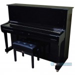 פסנתר 123 ס"מ, שחור