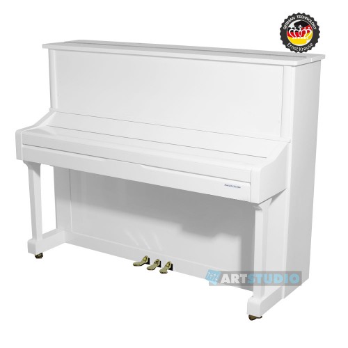 פסנתר 121 ס"מ, לבן
