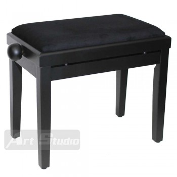 כסא לפסנתר, שחור מט