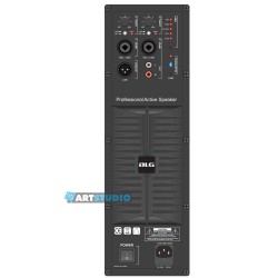 רמקול עץ 15" מוגבר 1600Watt