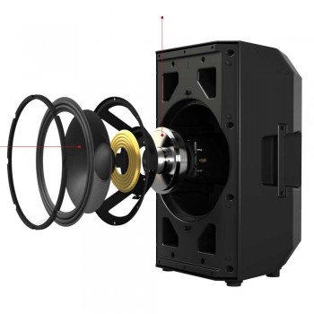 12" Active Coaxial 1400W