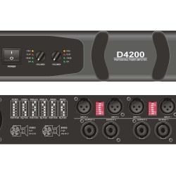 4 *200 Watt RMS@8Ω