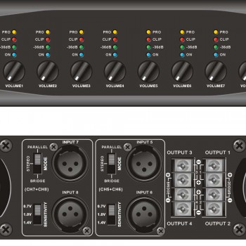 מגבר 8 ערוצים