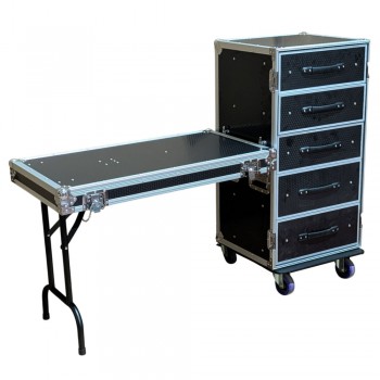 קייס 5 מגירות ושולחן