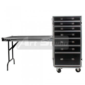 קייס 7 מגירות ושולחן