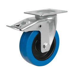 גלגל משא עם מעצור תעשייתי בקוטר 4 אינץ גלגל משא עם מעצור תעשייתי בקוטר 4 אינץ