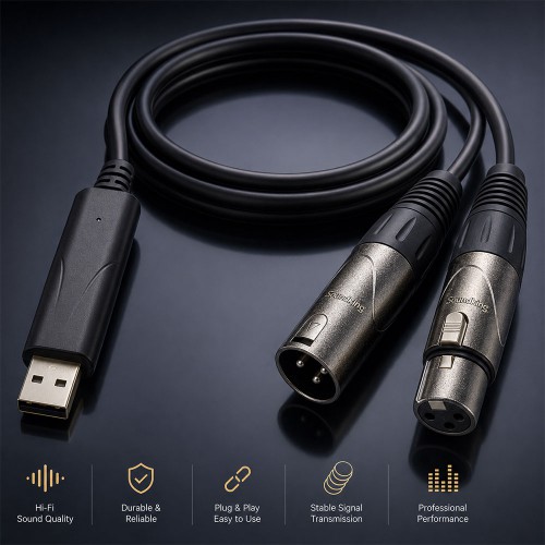 ממיר XLR-USB