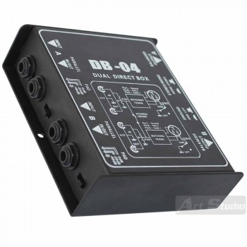 קופסת DI פסיבית כפולה קופסת DI פסיבית כפולה