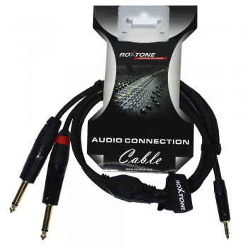 כבל 3.5 - 6.3*2 , 1מ.