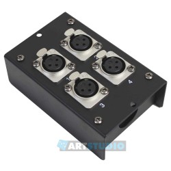 קופסת התקנות 4-XLR