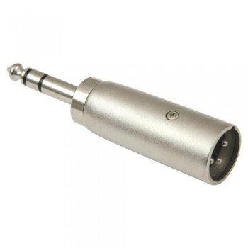 מתאם XLR m - PL m סטריאו