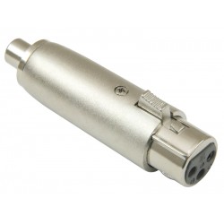 מתאם XLR f - RCA f 