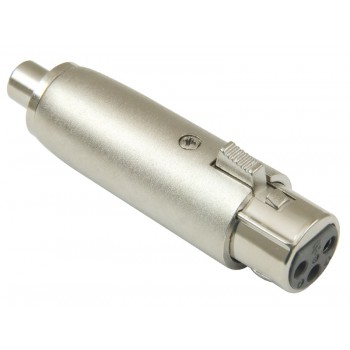 מתאם XLR f - RCA f 