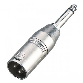 מתאם XLR m  - PL m מונו