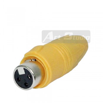 מחבר XLR נקבה מוגן מים