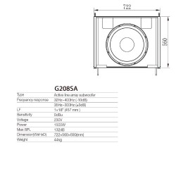 Active Line Array Sub-18