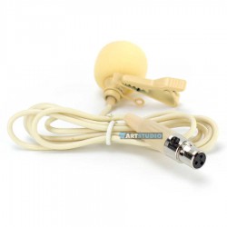 מיקרופון דש ICM, מיני XLR,צבע עור