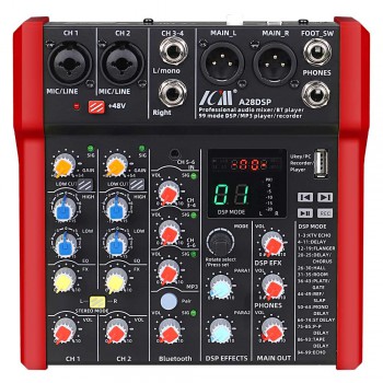 מיקסר 6 ערוצים עם אפקטים