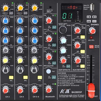 מיקסר 10 ערוצים עם אפקטים