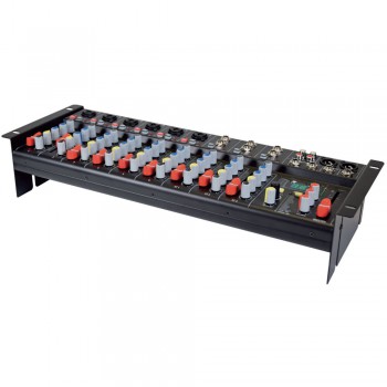 19" / 4U Rack Mixer, 9Ch