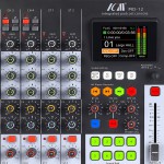 Podcast Mixer 4 Mono / 2 Stereo