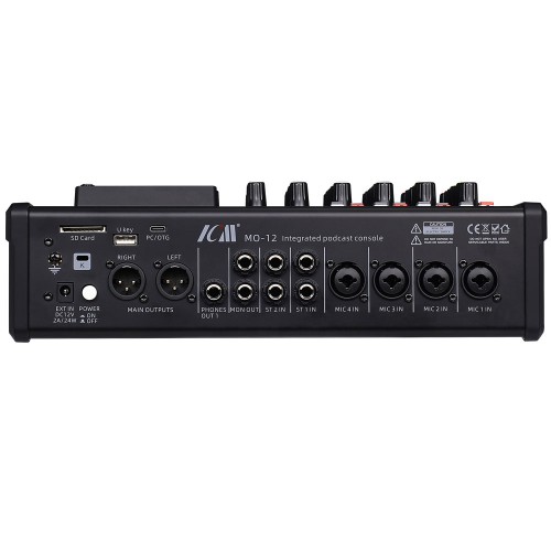 Podcast Mixer 4 Mono / 2 Stereo