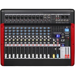 מיקסר 10 מונו + 2 סטריאו