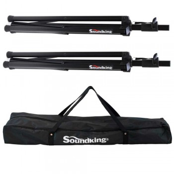 זוג סטנדים לרמקול עם תיק זוג סטנדים לרמקול עם תיק