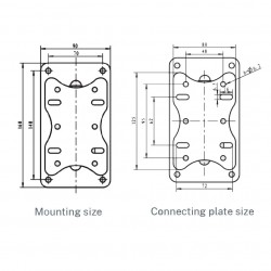 מתלה רמקול עד 20 ק"ג